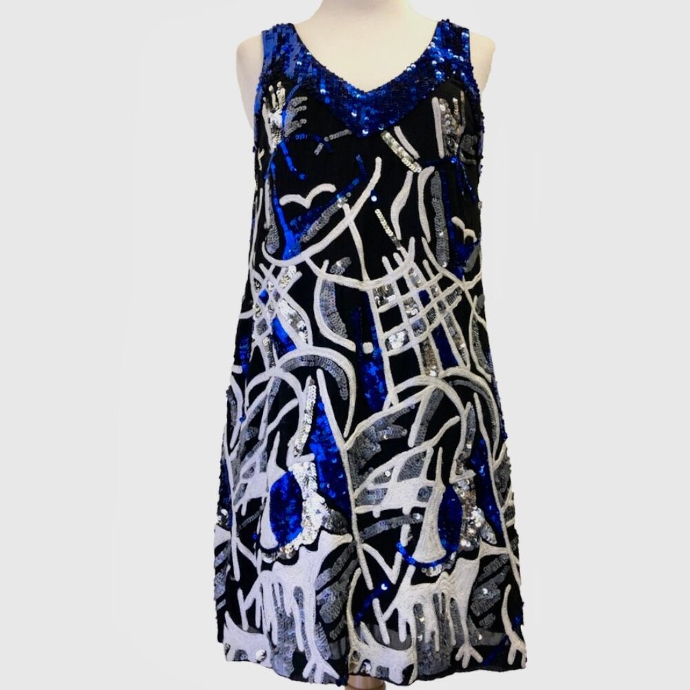 NWOT French Connection Mini Sequin Dress